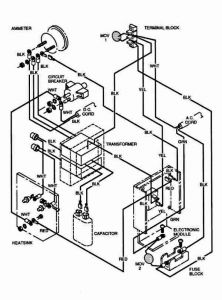 EZGO Total Charge III 3 Wiring Diagram Image For 1991-2001 Medalist
