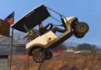 golf cart jump crash