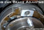 adjust Club Car brakes