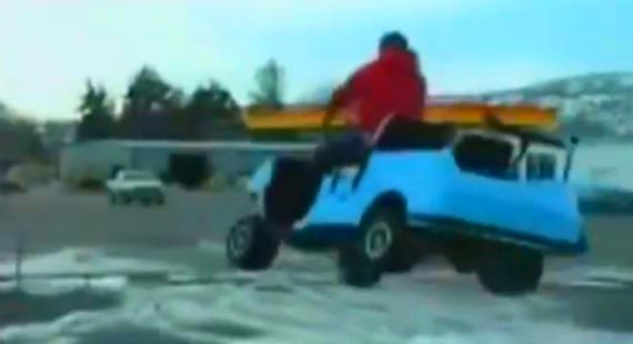 Golf Cart Jump Video