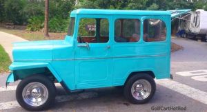 Willys wagon golf cart custom