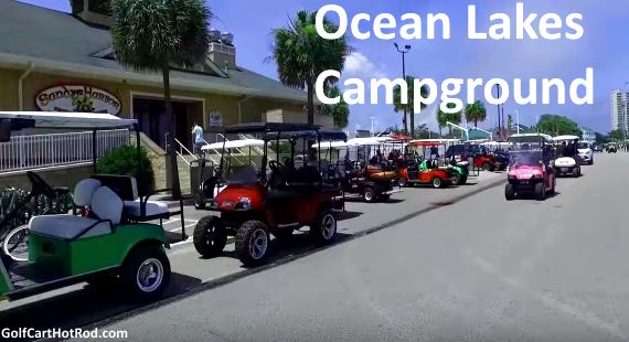 Ocean Lakes Family Campground Golf Carts