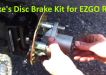 install Jake's Brake Disc Kit for EZGO RXV