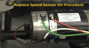 speed sensor on Precedent Club Car golf cart
