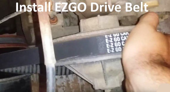 How To Replace EZGO Drive Belt