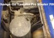 Change Oil Yamaha Pro Hauler 700