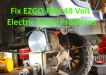 Fix and replace EZGO RXV 48 Volt Electric brake