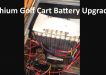 Nissan Leaf Lithium Ion Batteries In 1988 Western Golf Cart
