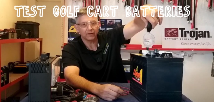 Test Golf Cart Batteries
