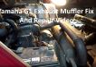 Yamaha G1 Exhaust Muffler Fix And Repair Video