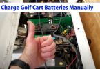 Charge Golf Cart Batteries Manually