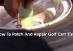 How To Patch And Repair Golf Cart Tire