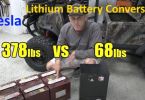 Tesla Lithium Battery Conversion For Golf Cart Video