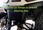 How To Fix Loose Steering Wheel Play Club Car Onward Or Tempo