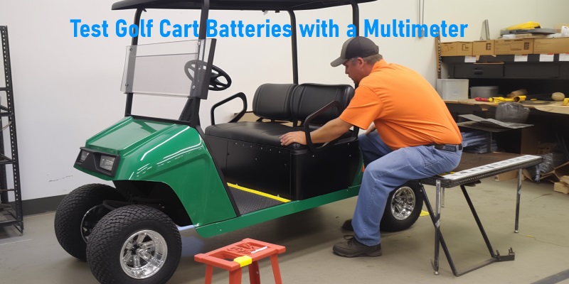 Test Golf Cart Batteries with a Multimeter